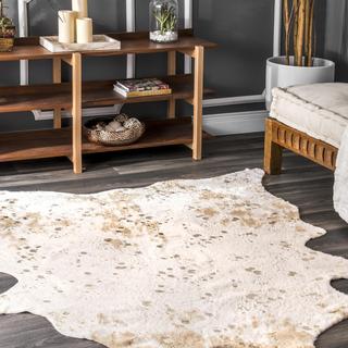 Iraida Faux Cowhide Rug