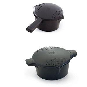 PAMPERED CHEF SMALL AND LARGE MICRO COOKER SET