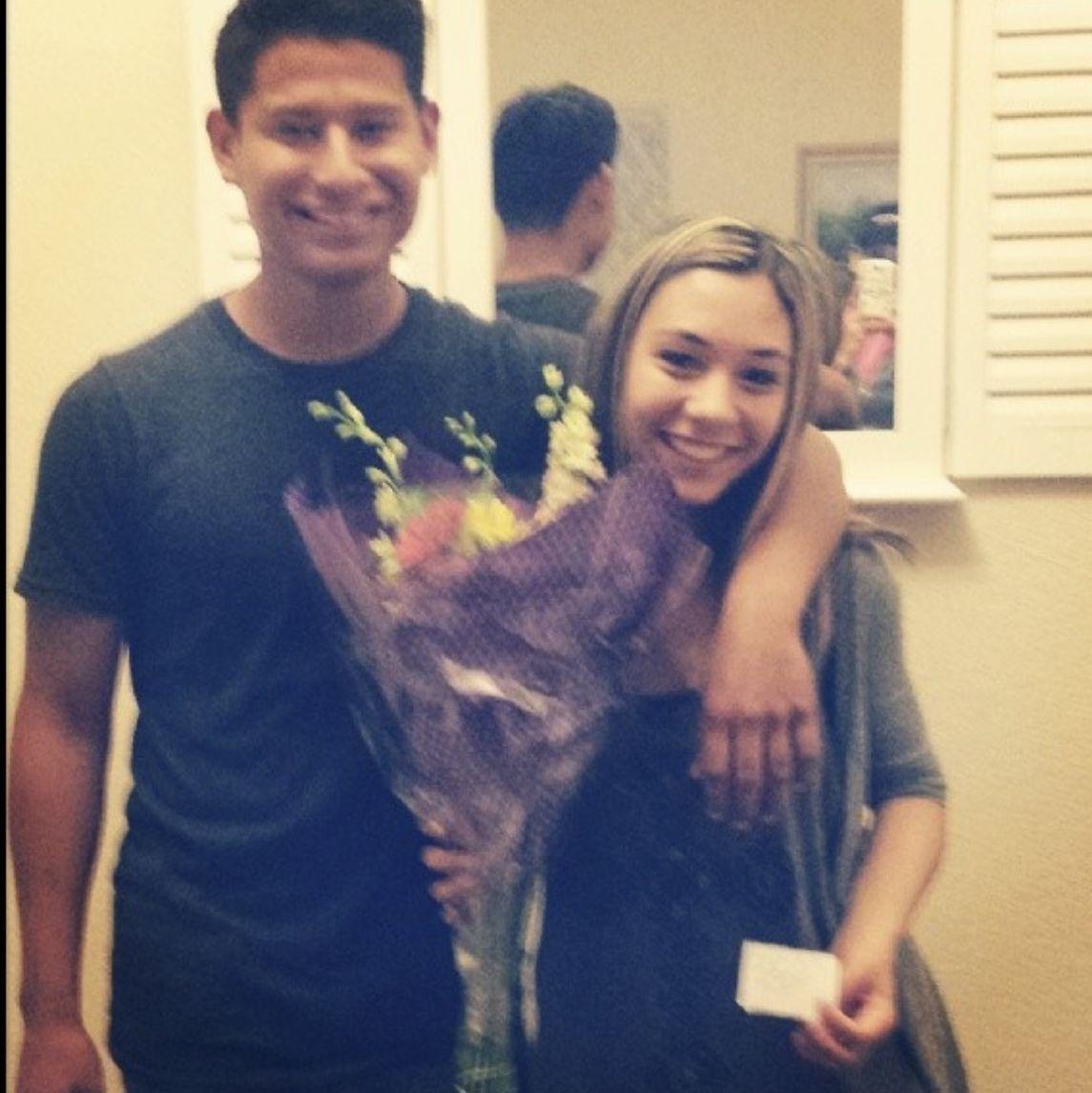 When he asked me to his junior prom in 2014