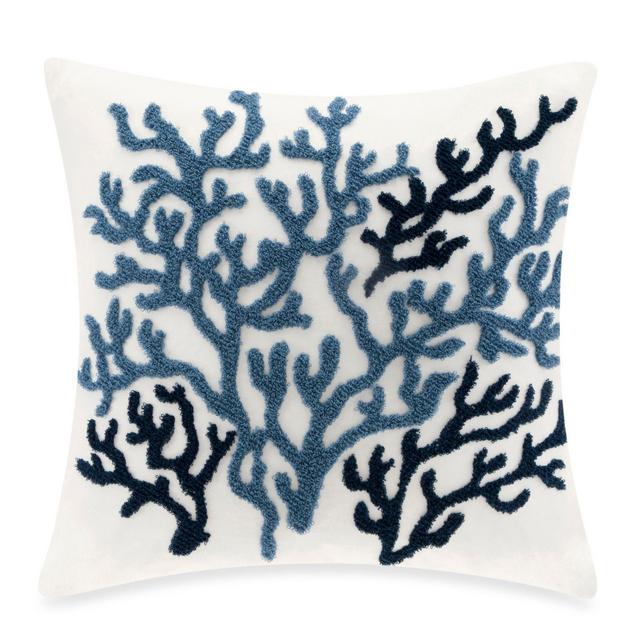 Harbor House™ Beach House Square Throw Pillow in White