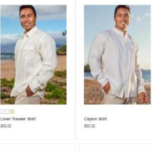 Groomsmen: White Linen Shirts in several styles at: https://www.islandimporter.com/mens-shirts/