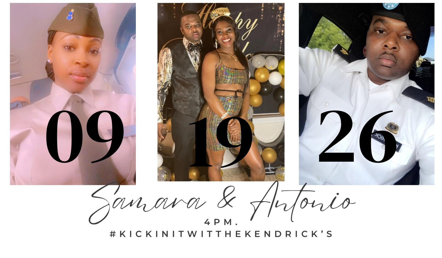 The Wedding Website of Antonio Kendrick and Samara Jones Kendrick