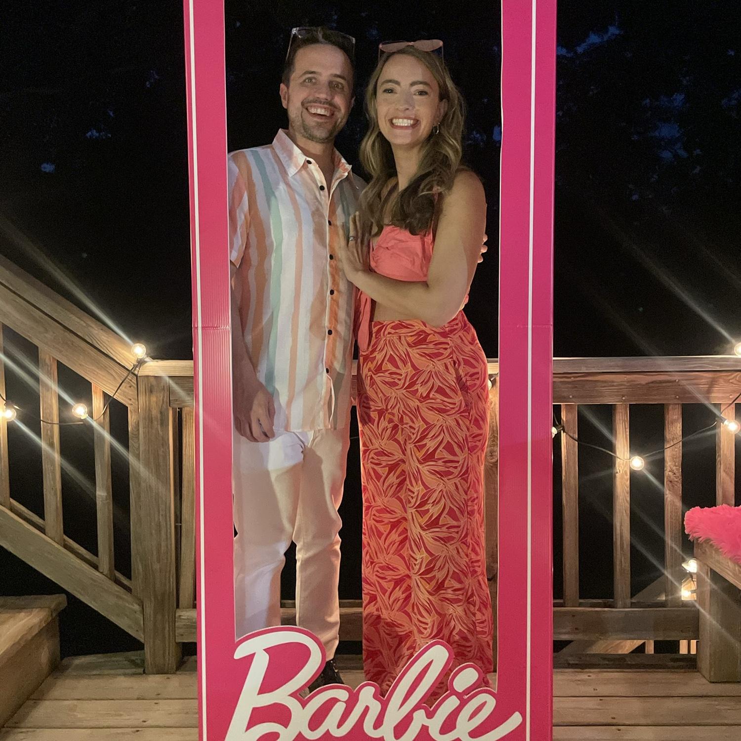Barbie party at Joe and Kristen’s