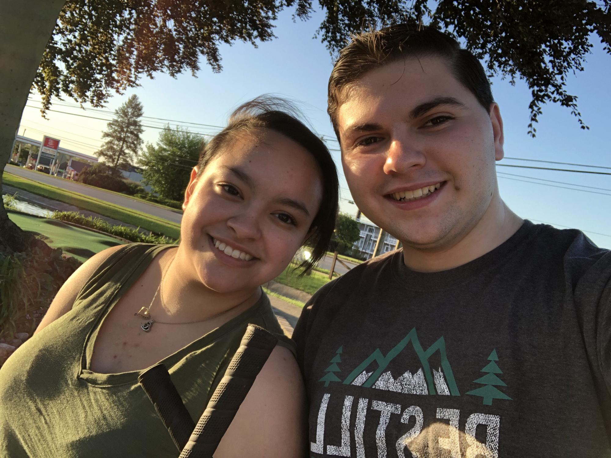 Mini-golf date with Vivienne's cousin.
May 17, 2022