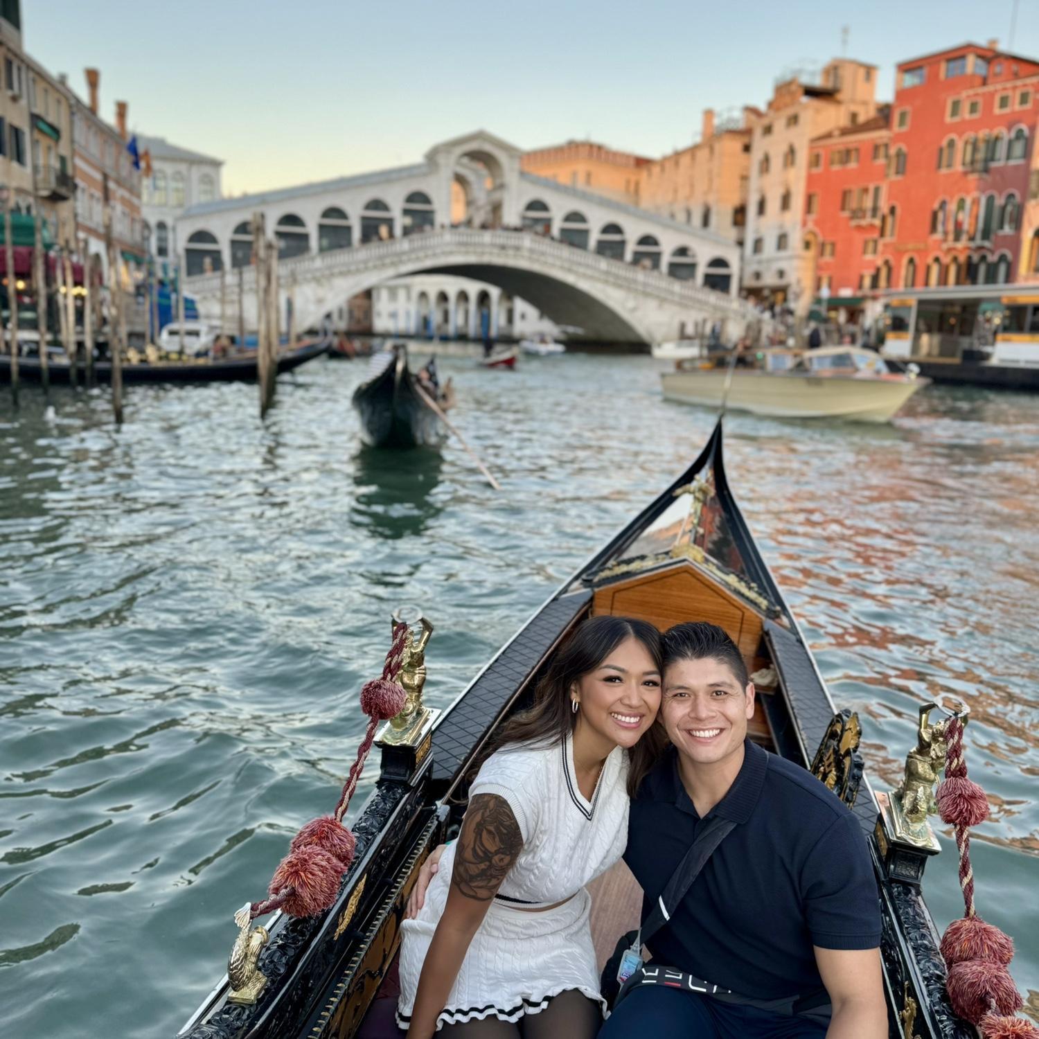 Gondola Ride in Venice, Italy