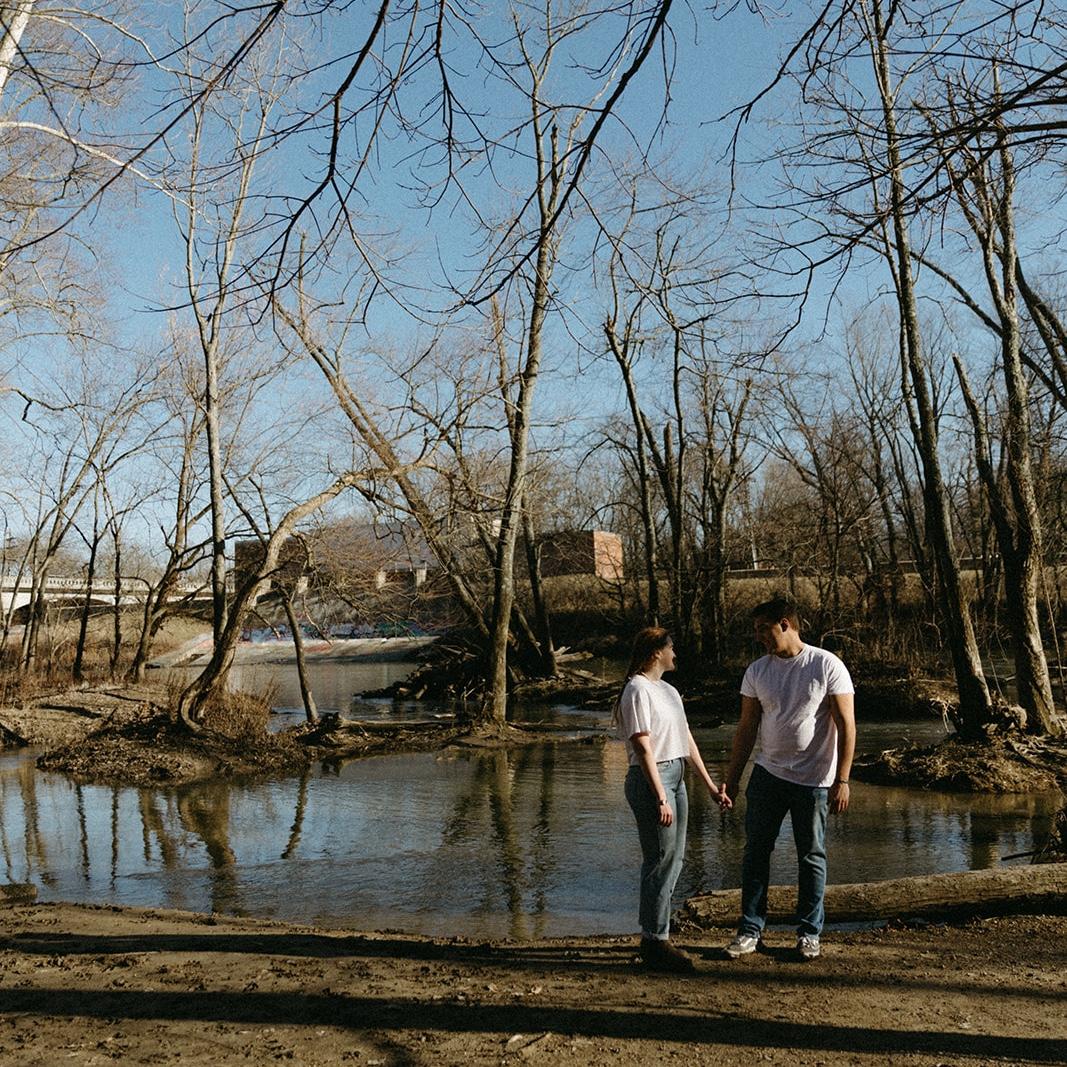 Drake and I went on our first date at Holiday Park. We swam over to the other side of the White River and shared some beers.