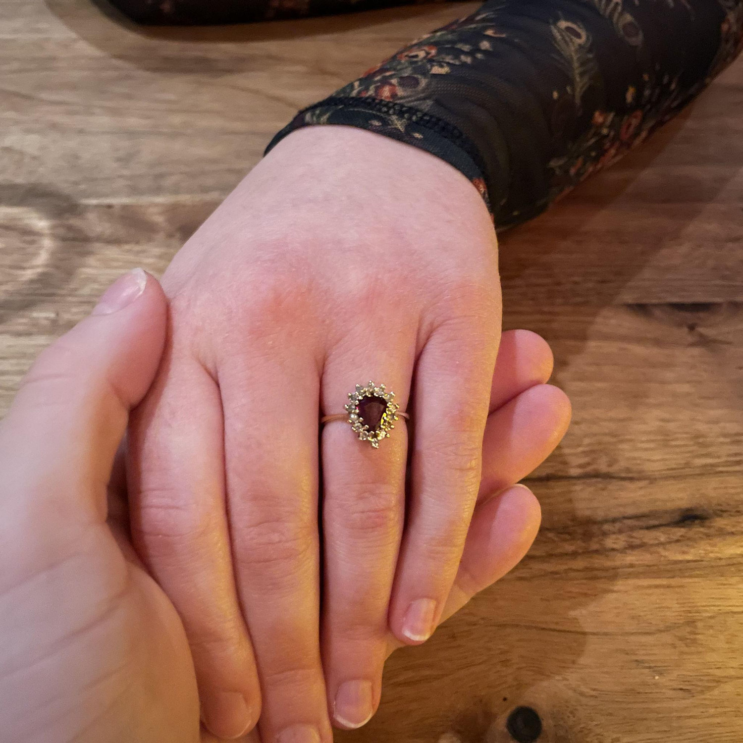 The night we got engaged 5/5