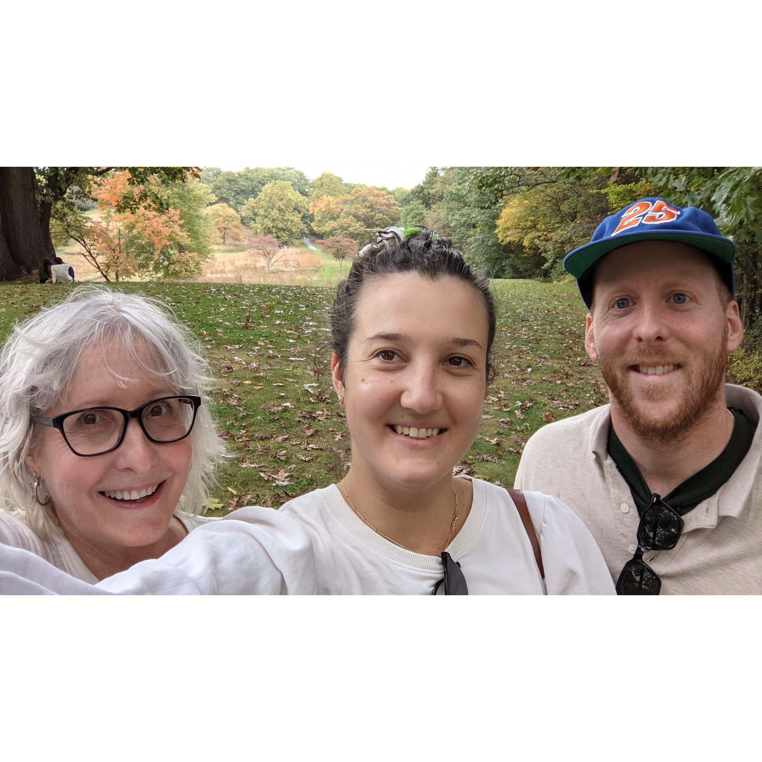 Storm King Sculpture Park in upstate New York, October 2021