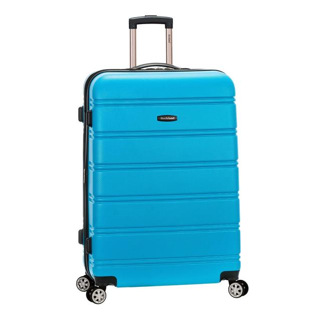 Rockland Melbourne 28" Expandable Hardside Spinner Suitcase - Turquoise