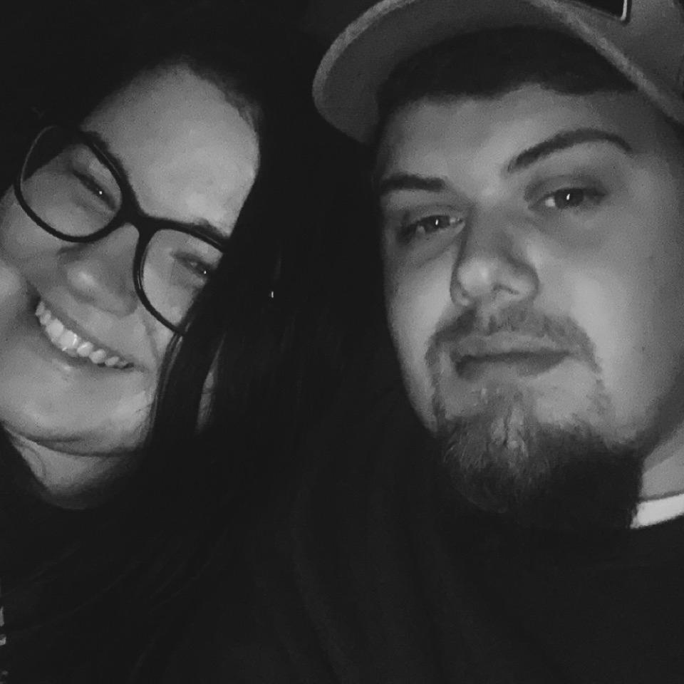 Our first picture together as a couple. ❤️