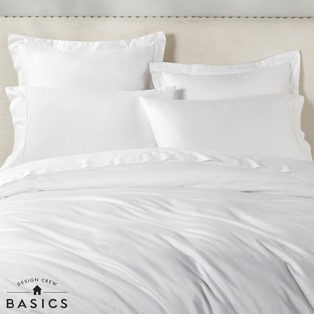 Design Crew Basics Organic Cotton Sham, Euro