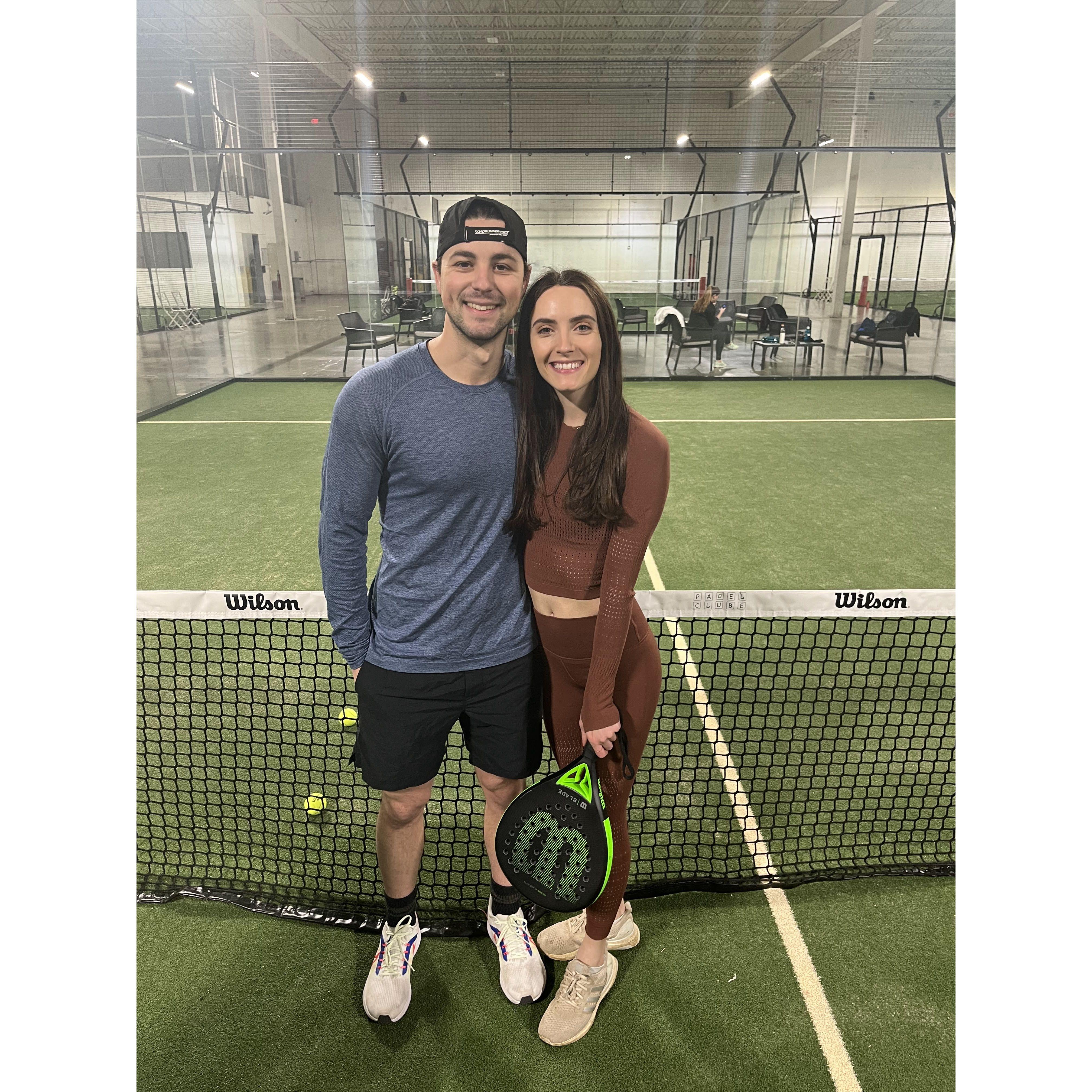 Became padel pros thanks to Mr. Jelinek