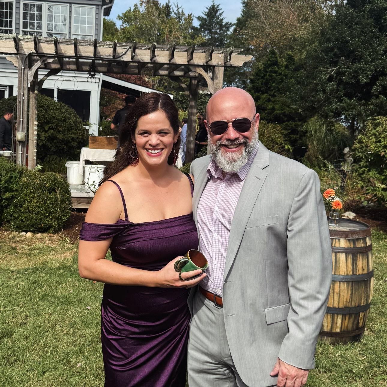 Celebrating the love of Cat and James in Virginia!