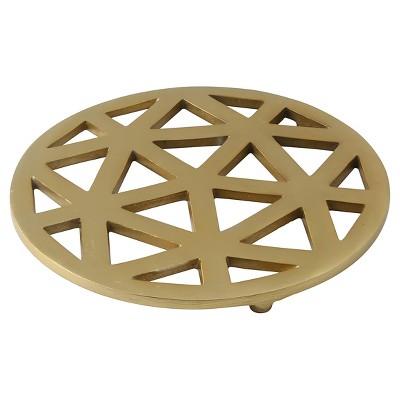 Thirstystone Aluminum Trivet - Gold