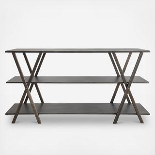 Collected Notions 3-Tier Console Shelf