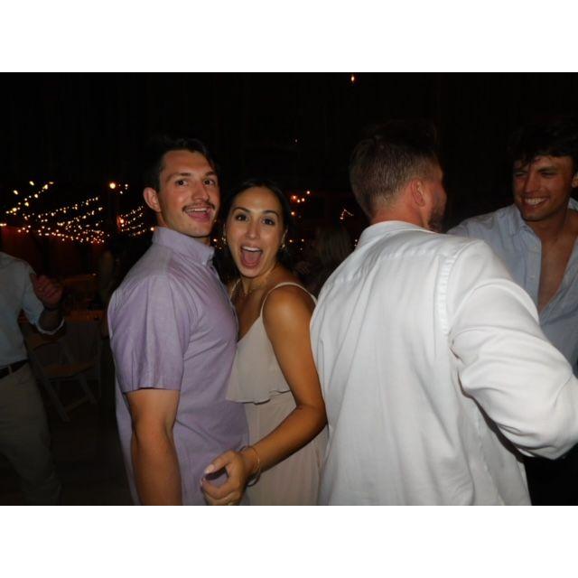 Celebrating my bestie getting married last year!