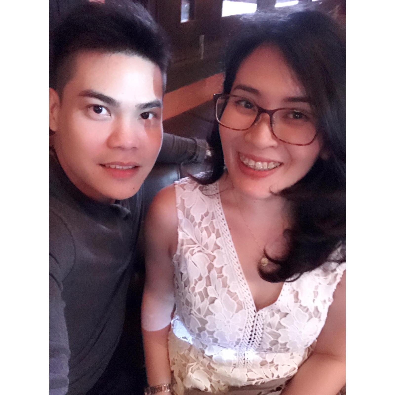 Our first date!