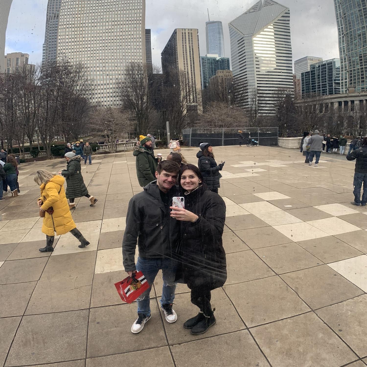 Had to get a pic at the Bean in Chicago!
