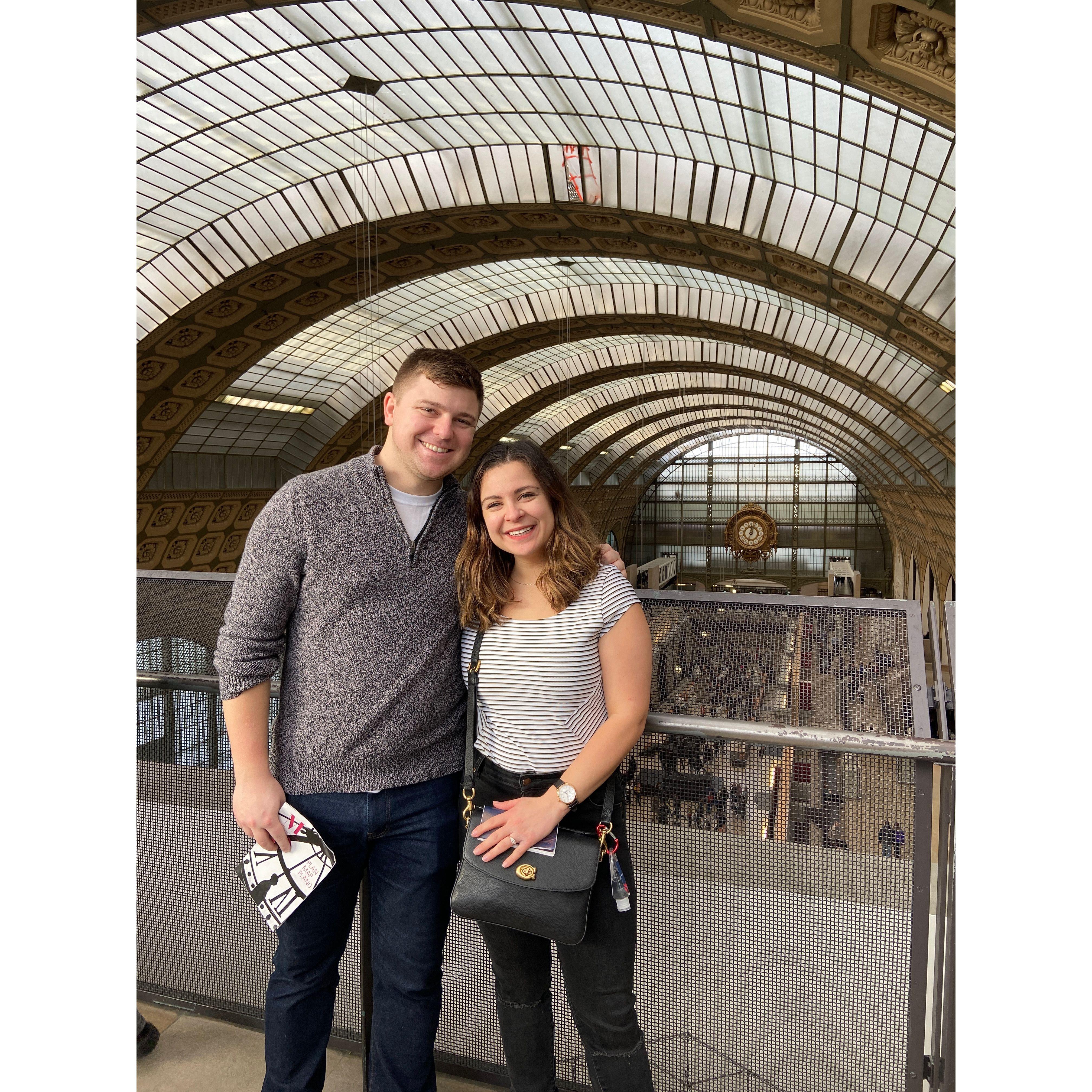 Our favorite museum in Paris: Musee D'Orsay!