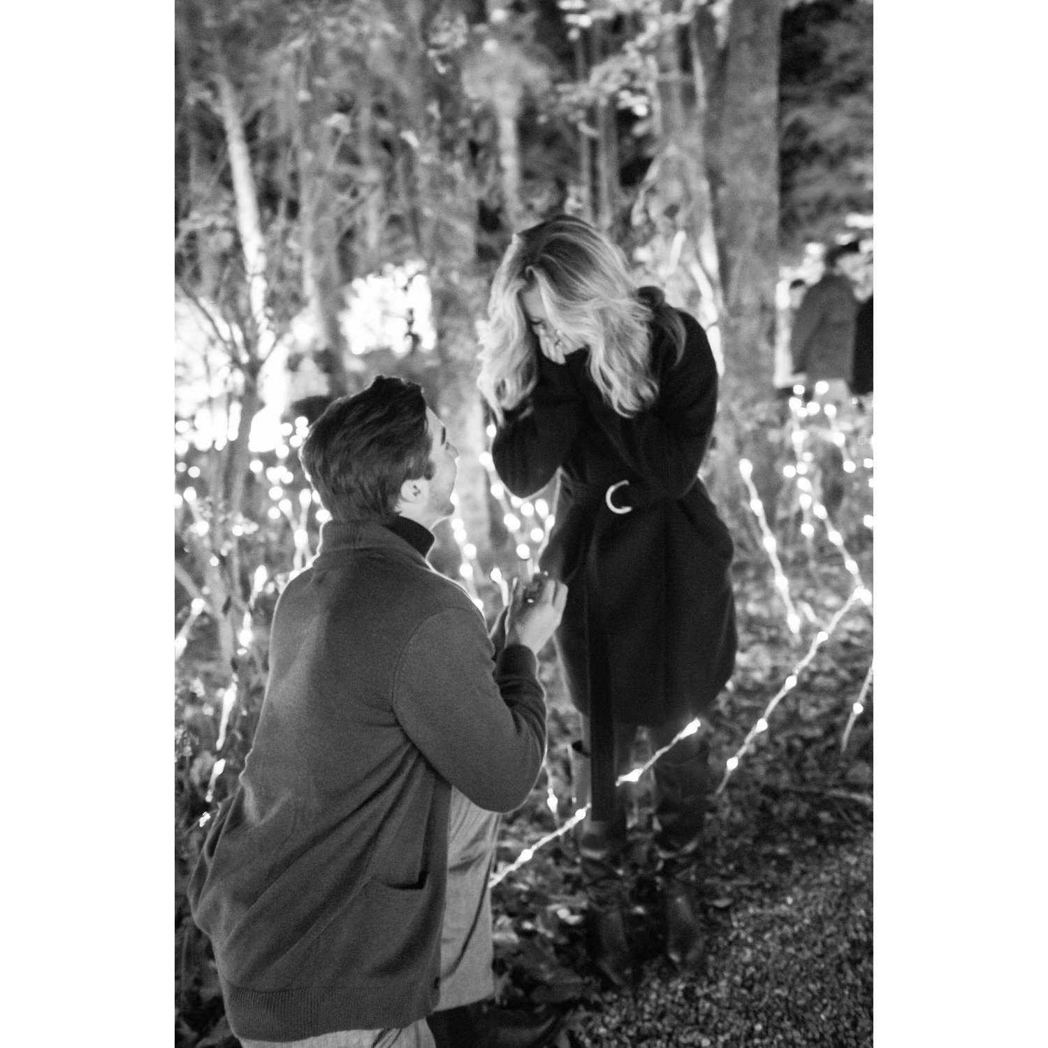 He proposed!