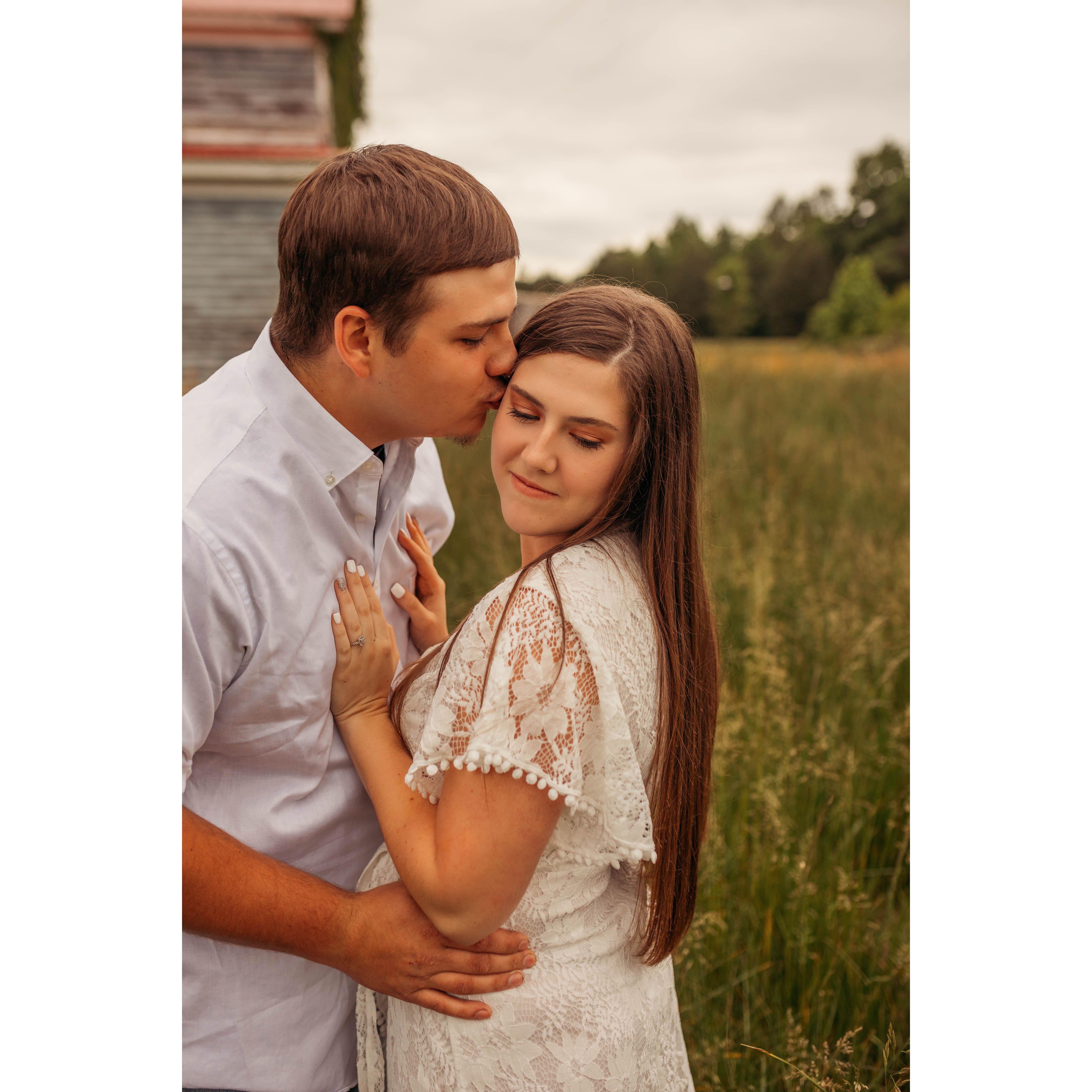 Our Engagement photo session!
