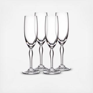 Marquis By Waterford Ventura Champagne Flute, Set Of 4