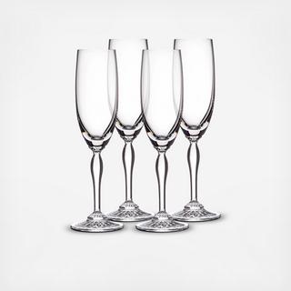 Marquis By Waterford Ventura Champagne Flute, Set of 4