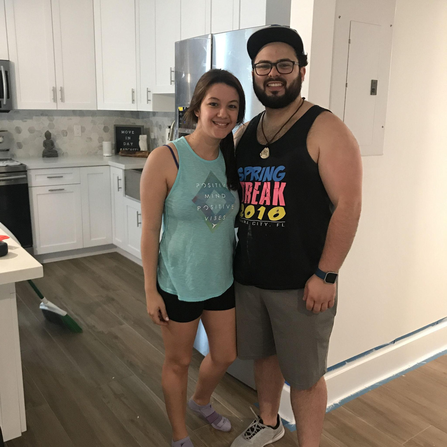 May 2018 - Moving into our first home!