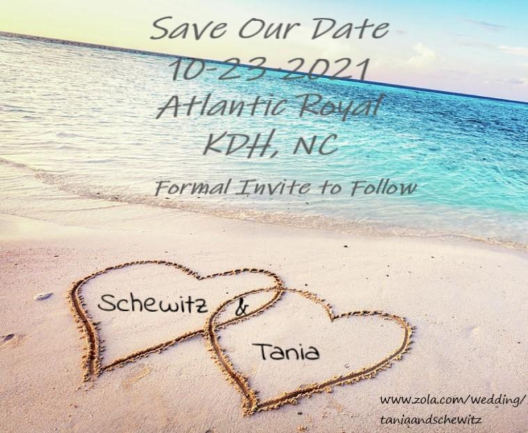 The Wedding Website of Tania Lewis and Schewitz Whichard
