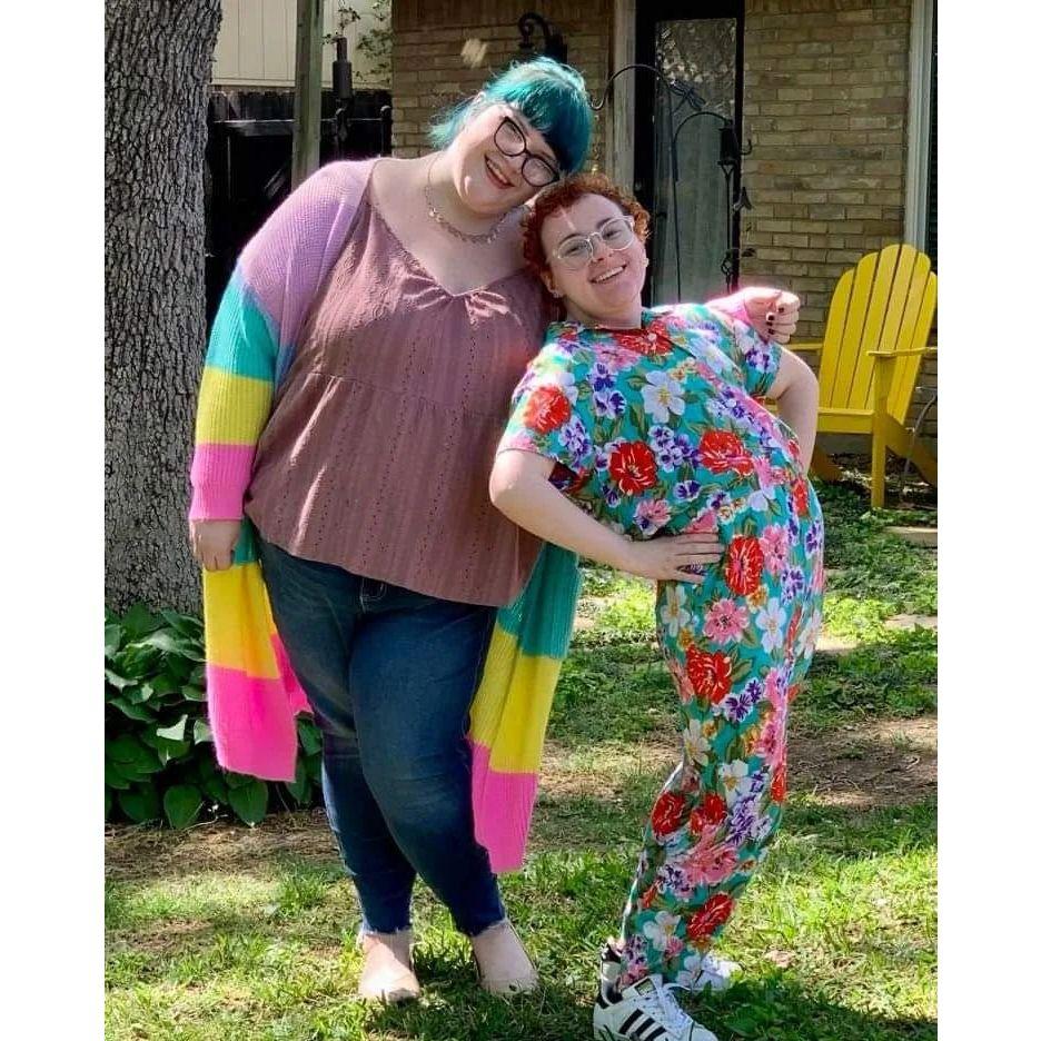 With an 11 inch height difference, creative posing is imperative