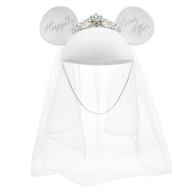 Minnie Mouse Bride Ear Hat
