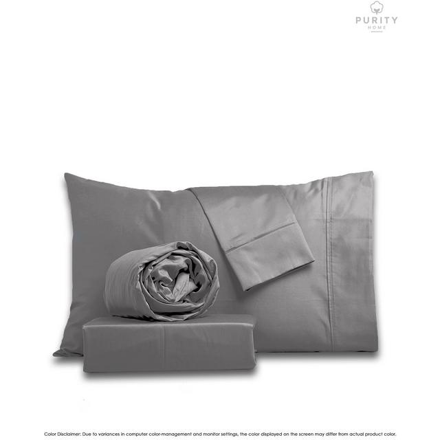 Purity Home 1000 Thread Count Egyptian Cotton Sheets Set, Queen