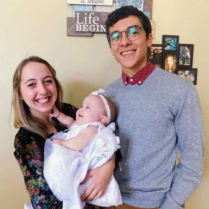Our niece, Zoey's baptism