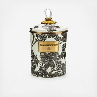 Sterling English Garden Enamel Canister