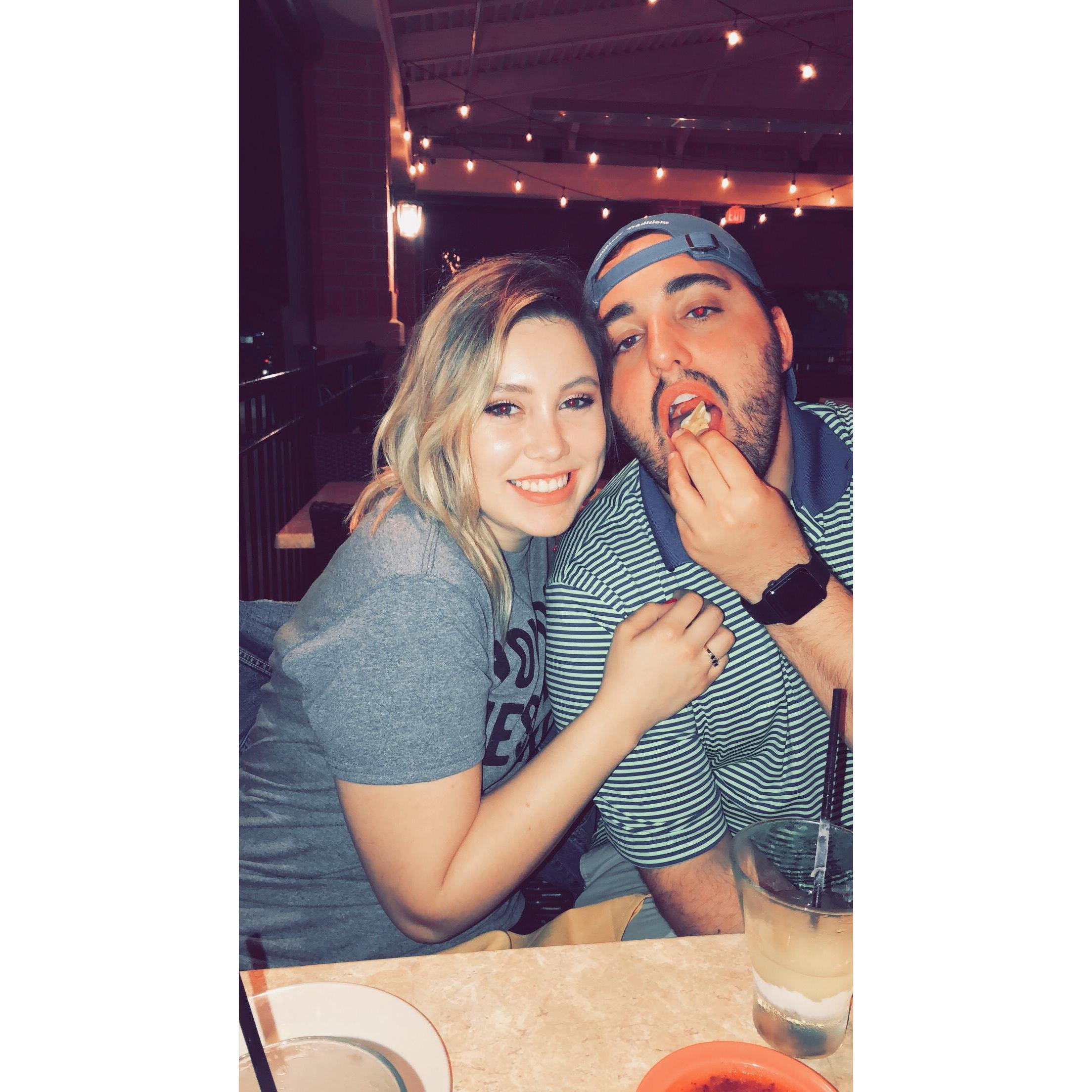 I love you like I love queso. - Chey