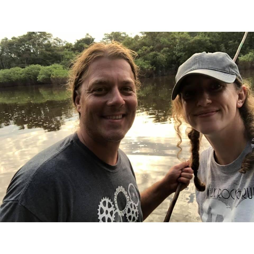 Fishing on the Amazon River