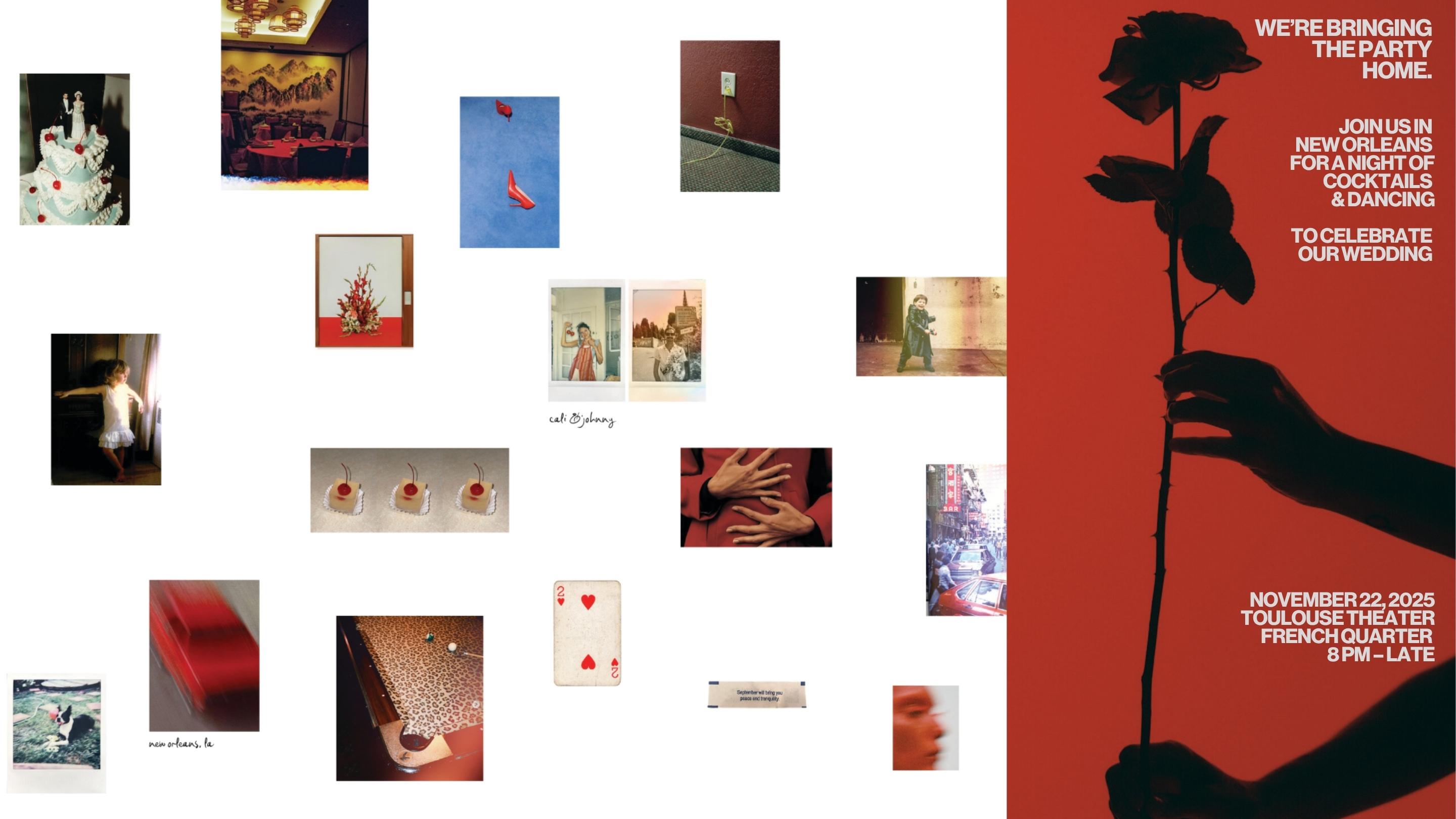 The Wedding Website of Cali Gabrielle and Johnny Wilson