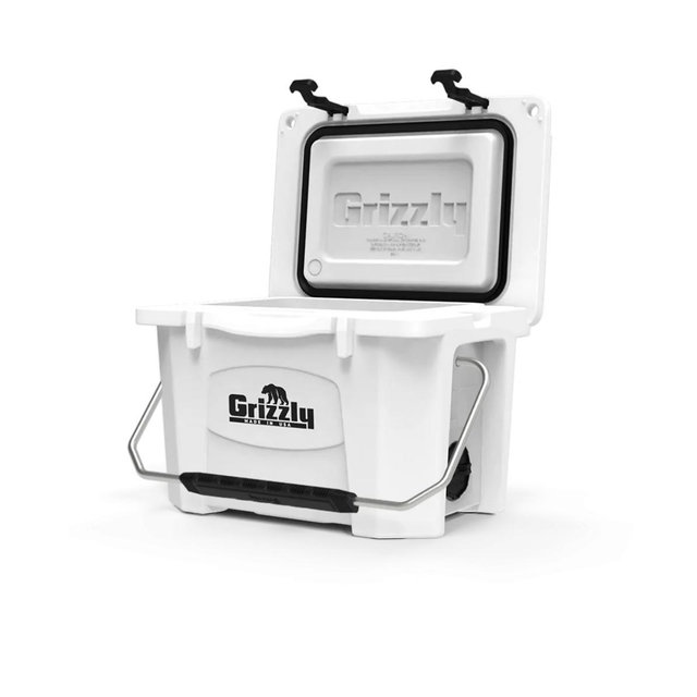 Grizzly 20 Cooler, White