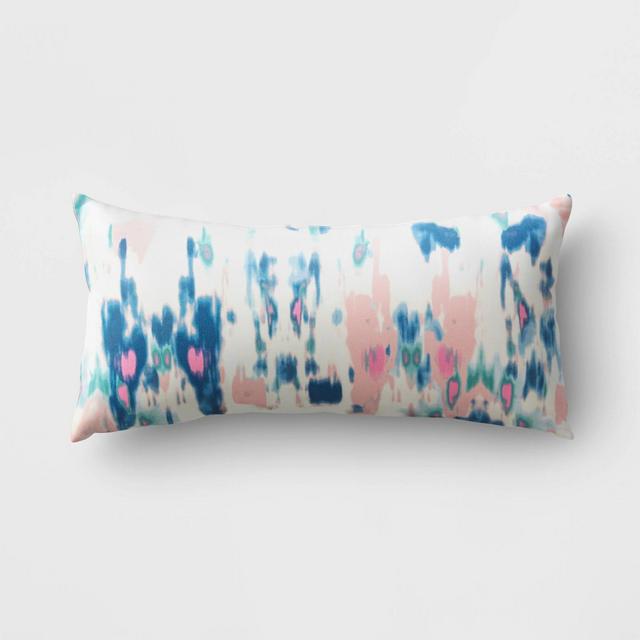 Tie Dye Throw Pillow Pink/Blue - Opalhouse™