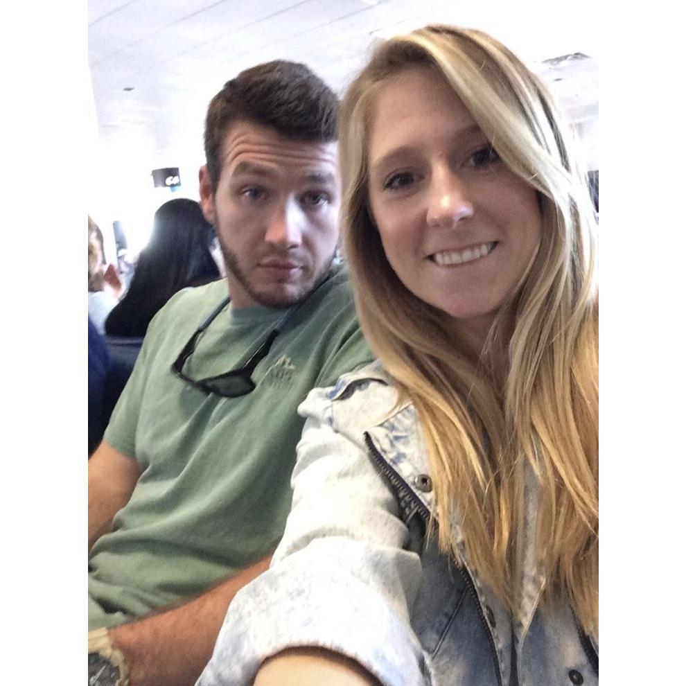 Our first trip out of the country together, to Mexico.