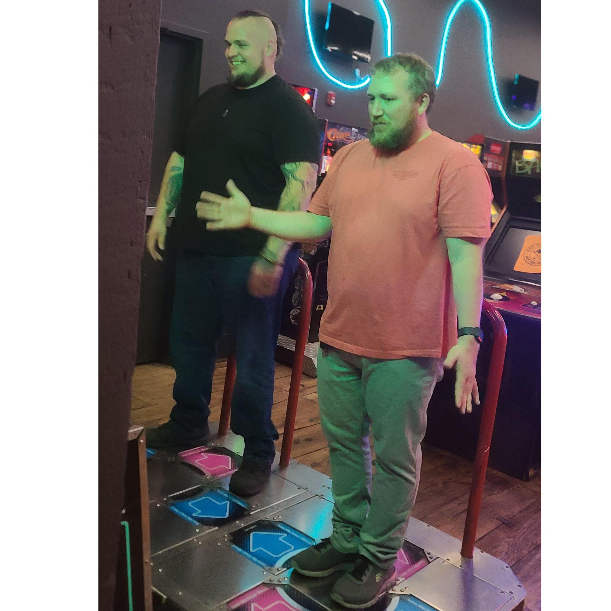 Ethan and Ben can't dance!
