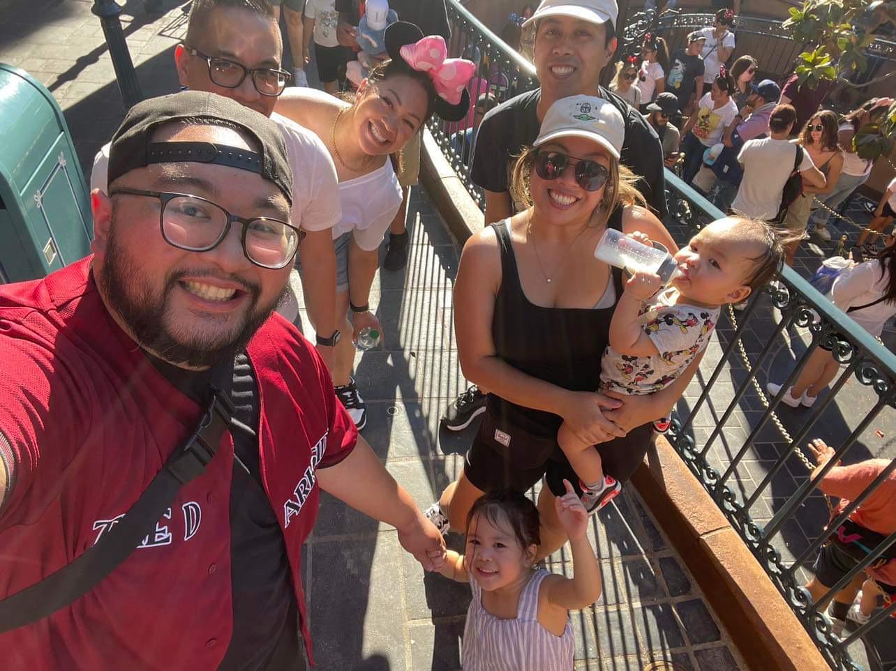 Disneyland with Nikko, Eric, Leah, Greysen, and Paxton, 2022