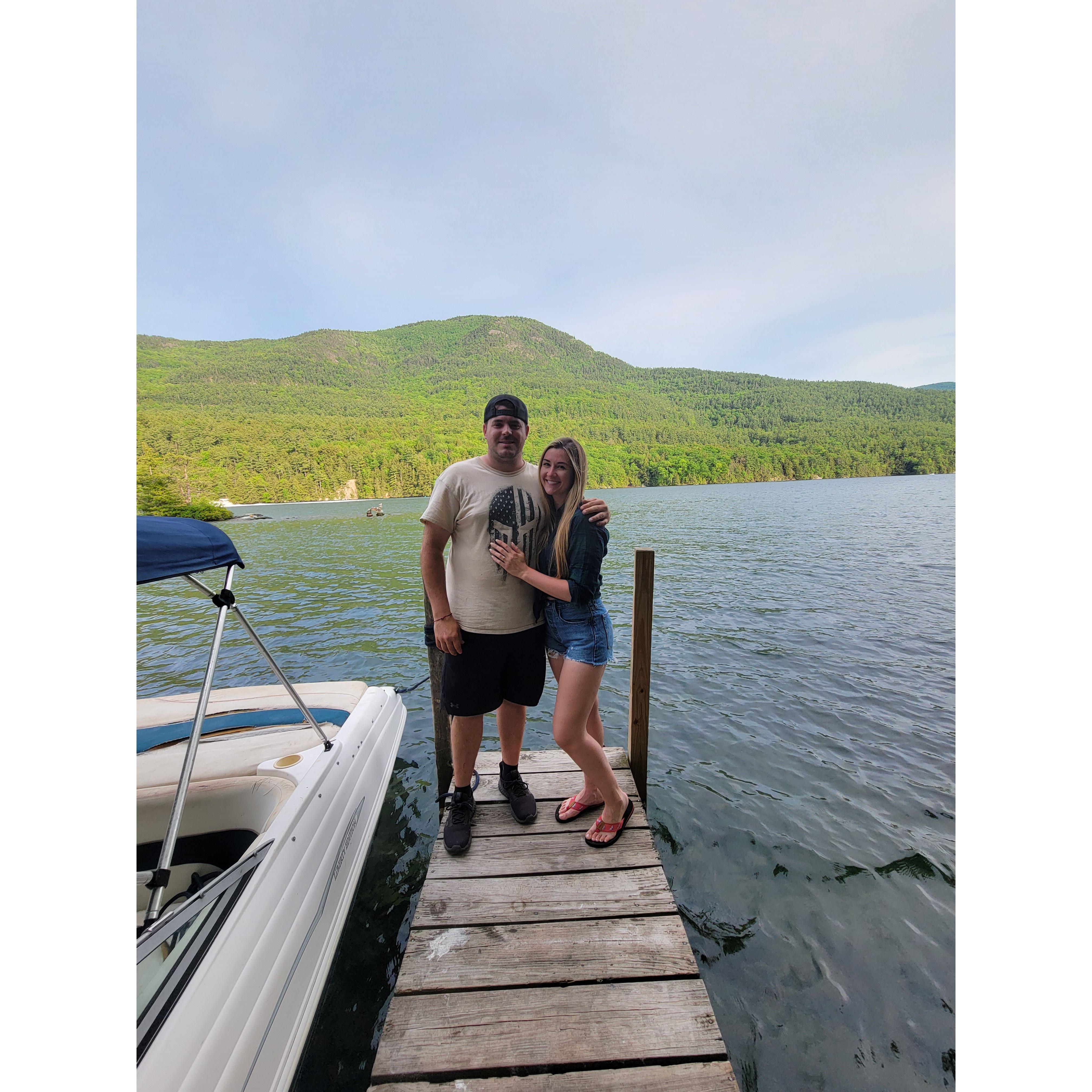 Engagement Camping Trip