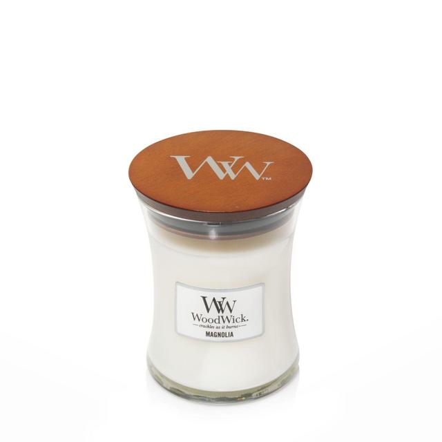 WoodWick® Magnolia Medium Hourglass Jar Candle