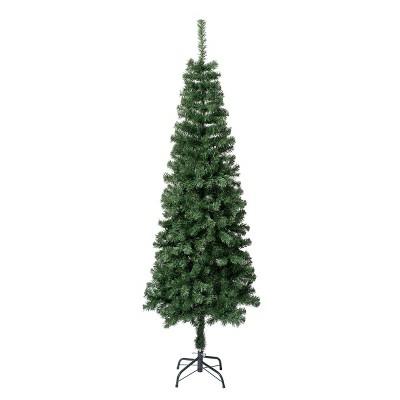 National Tree Company First Traditions Unlit Slim Linden Spruce Artificial Christmas Tree