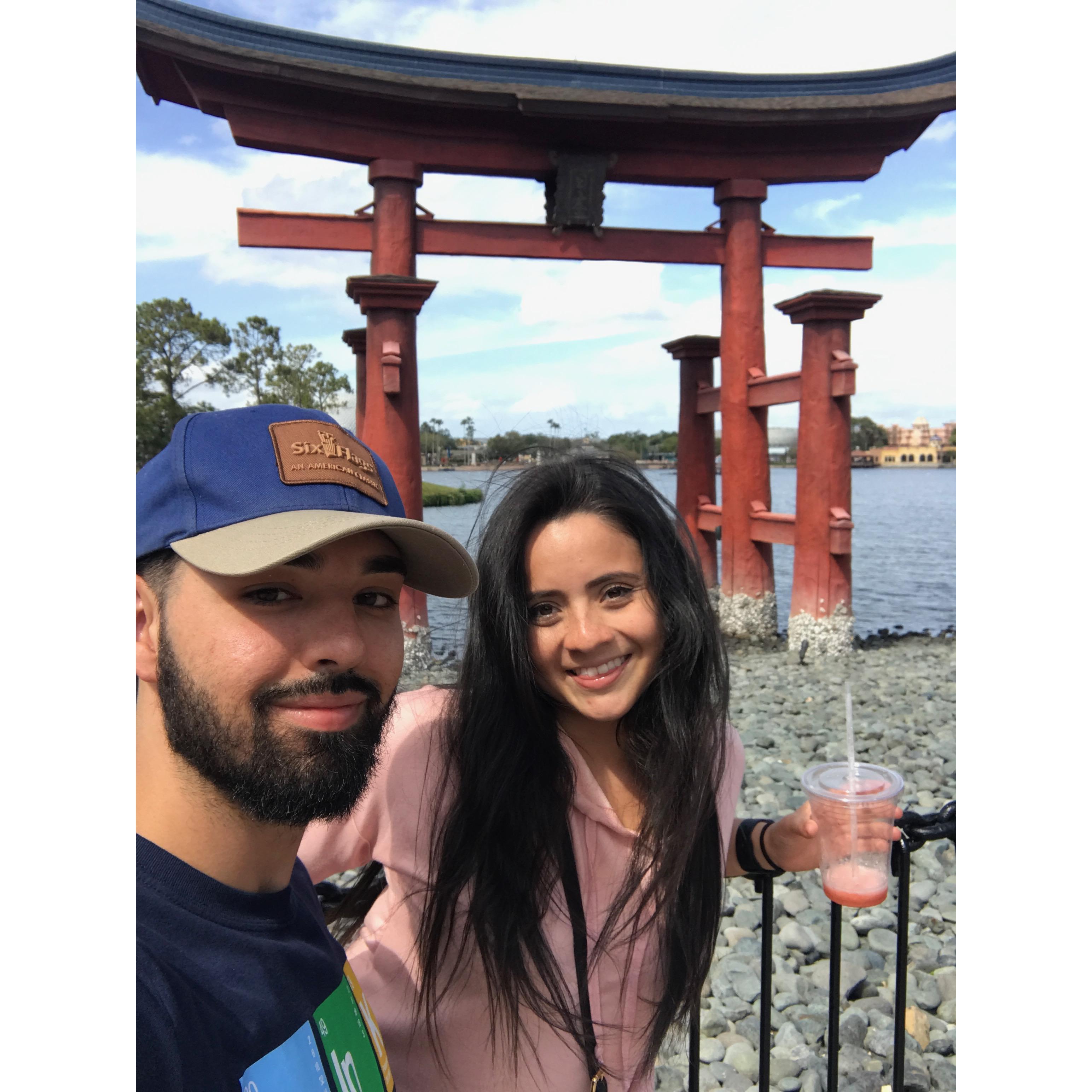 that time we went to japan ..er china? lol