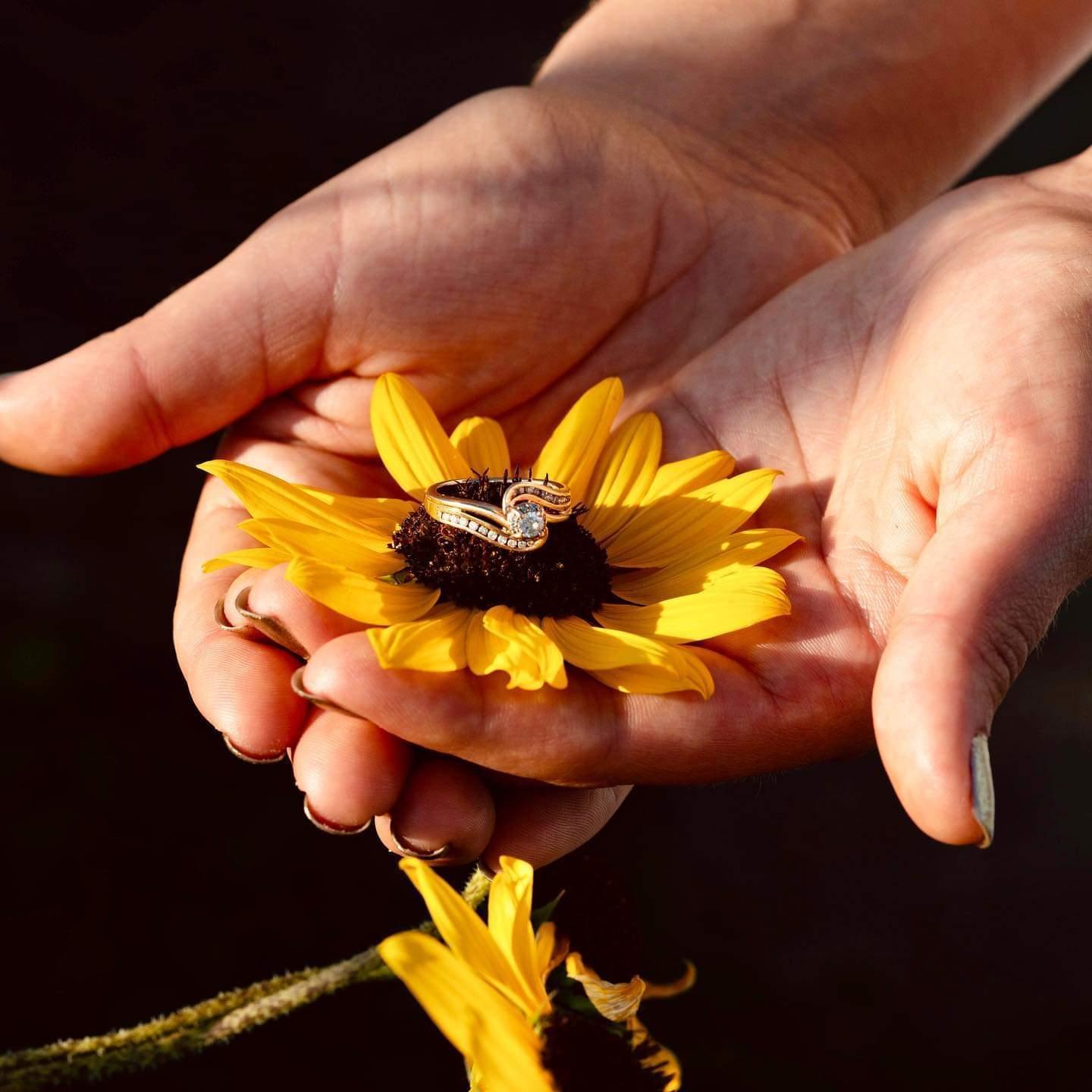 Engagement photo by Noah Ackerman