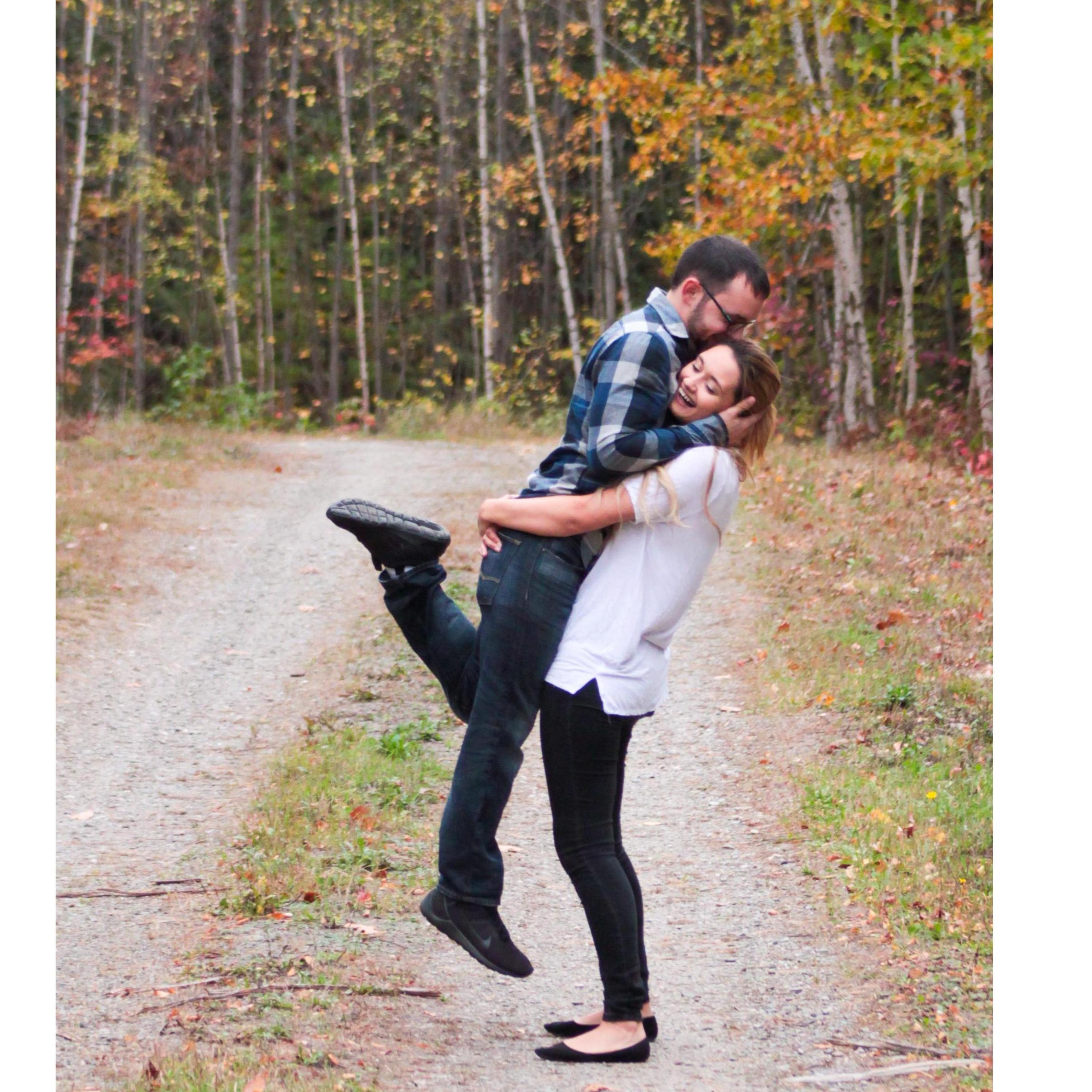 Ready for a lifetime of laughter with you.