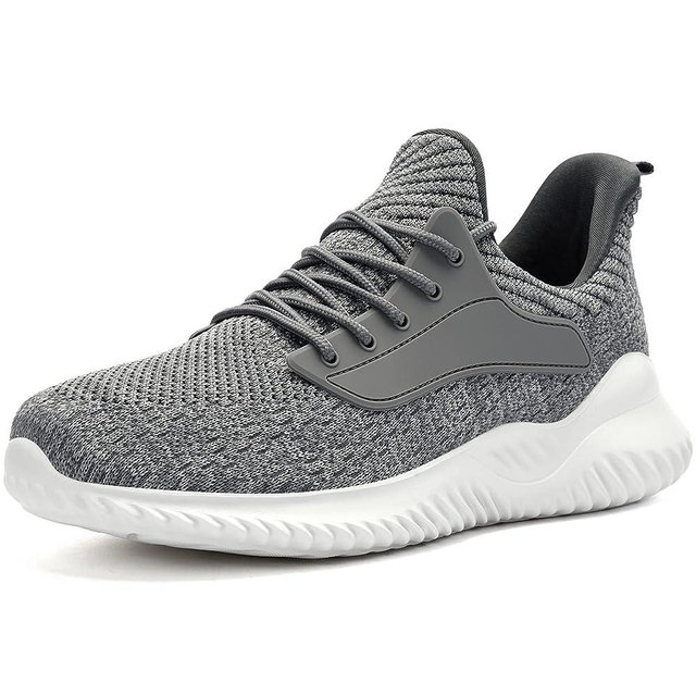 Akk Walking Shoes for Men Sneakers - Slip on Memory Foam Running Tennis Shoes for Athletic Workout Gym Indoor Outdoor Lightweight Breathable Casual Sneakers