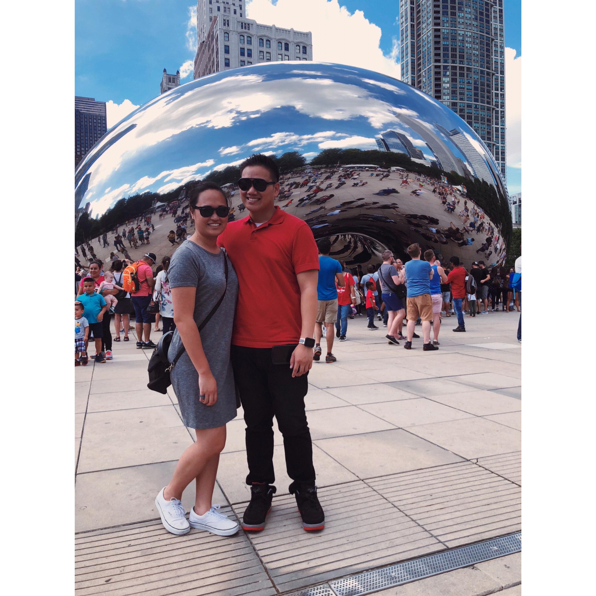 always taking the opportunity to play tourists in the city haha